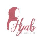 Premium Vector _ Hijab logo fashion product vector brand muslim women hijab boutique design