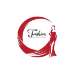 Premium Vector _ Woman in long tail dress for logo design of women's clothing boutique shop fashion wedding dress